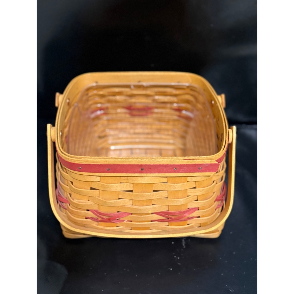 Longaberger 2000 Century Celebration Deck The Halls‎  Basket and geranium 2002
